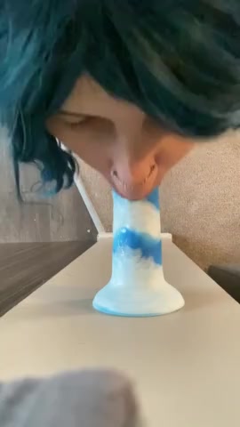 Thumbnail for SensualJen's Premium Video Dildo bj on my knees