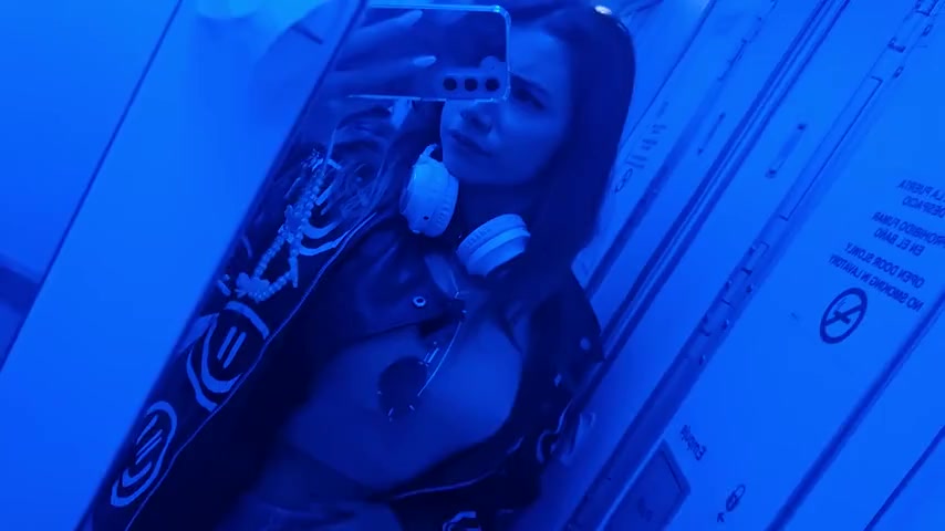 Thumbnail for SofiaMartinelli's Premium Video stip in the airplane bathroom