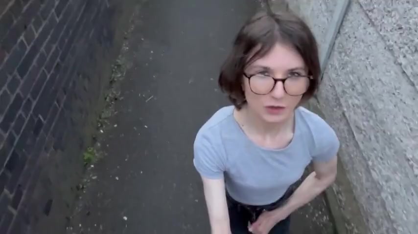 Thumbnail for Kris_srose's Premium Video Naughty teen trans girl gets naughty in public alleyway