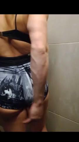 Thumbnail for CourtOfLilith's Premium Video Masturbating at the gym's shower until I cum