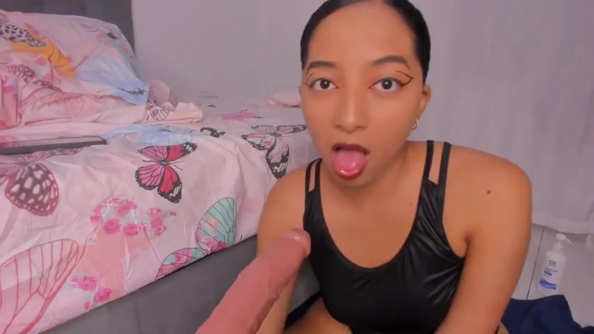 Thumbnail for NAHOMIIMILLER's Premium Video Slowly and sloppy blowjob