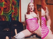 Thumbnail for RedFoxxx92's Premium Video unicorn girl gapes dirty asshole