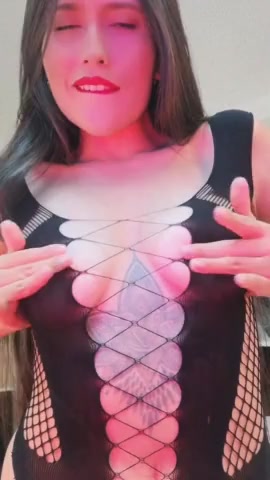 Thumbnail for BrianaHunter69's Premium Video playing with hard nipples