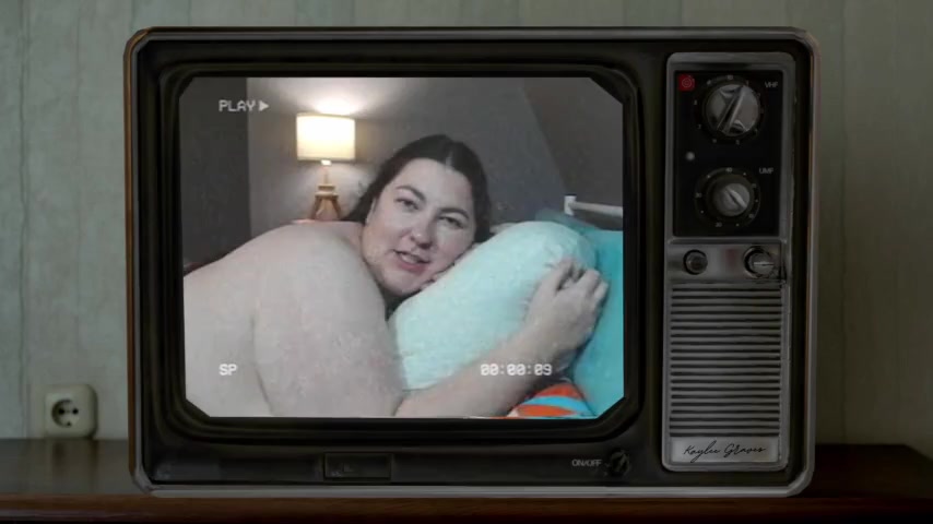 Thumbnail for KayleeGraves's Premium Video Armpits And Encouragement - RetroVHS style video - My tits bounce while you pump hard. You have no self control when I lift my arms up to expose my hairy armpits.