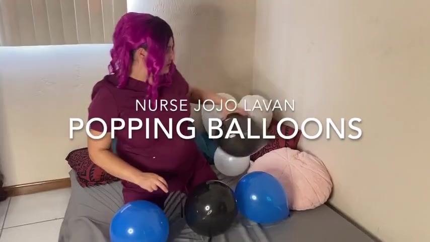 Thumbnail for JojoLavan's Premium Video Nurse humps balloons to pop