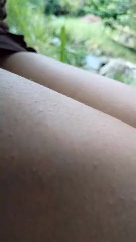 Thumbnail for just_Sylvie's Premium Video Unbuttoning My Blouse In Nature