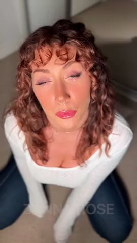Thumbnail for ZannaRose's Premium Video Verbally Control - Squirting Dildo Cum On Face