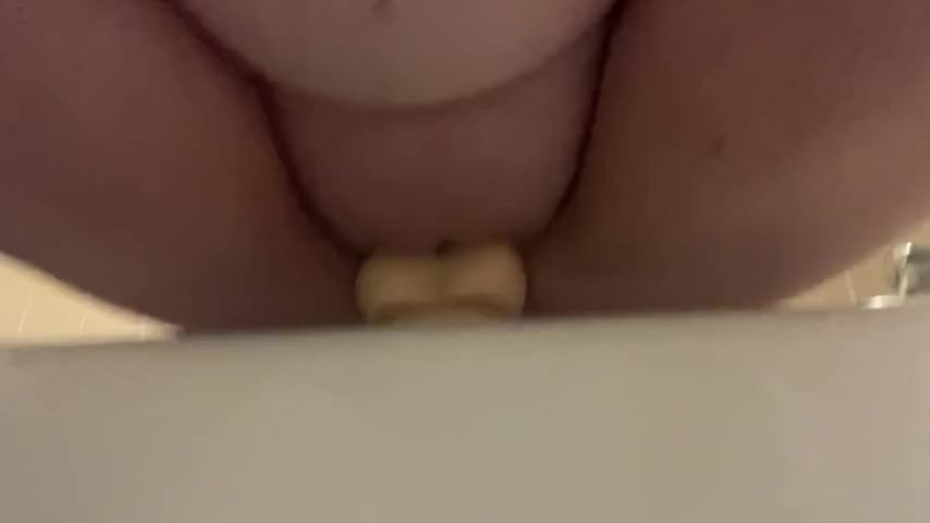 Thumbnail for Krissy9734's Premium Video Riding That Thick Dildo